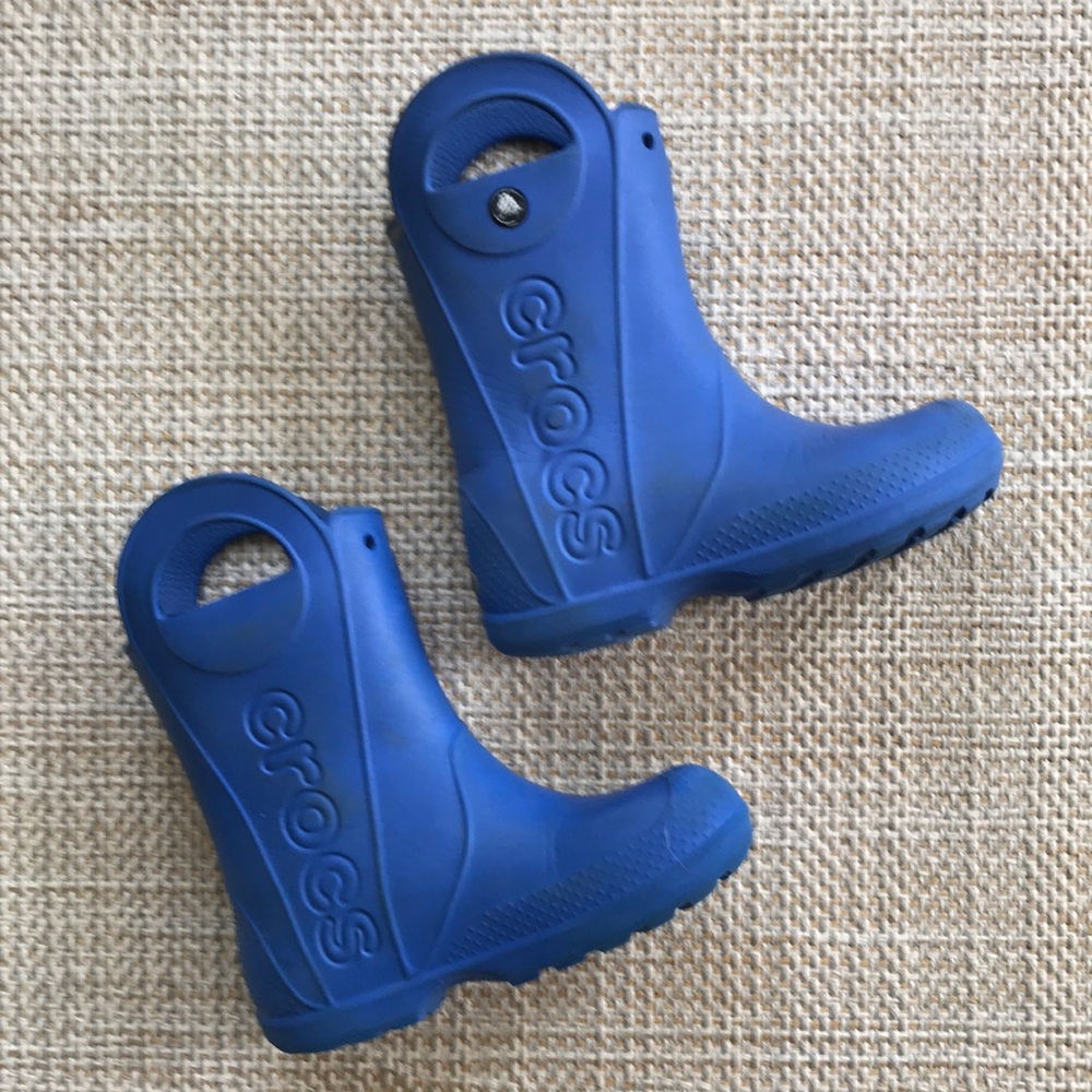 Crocs Rain Boots (kids' size 13)